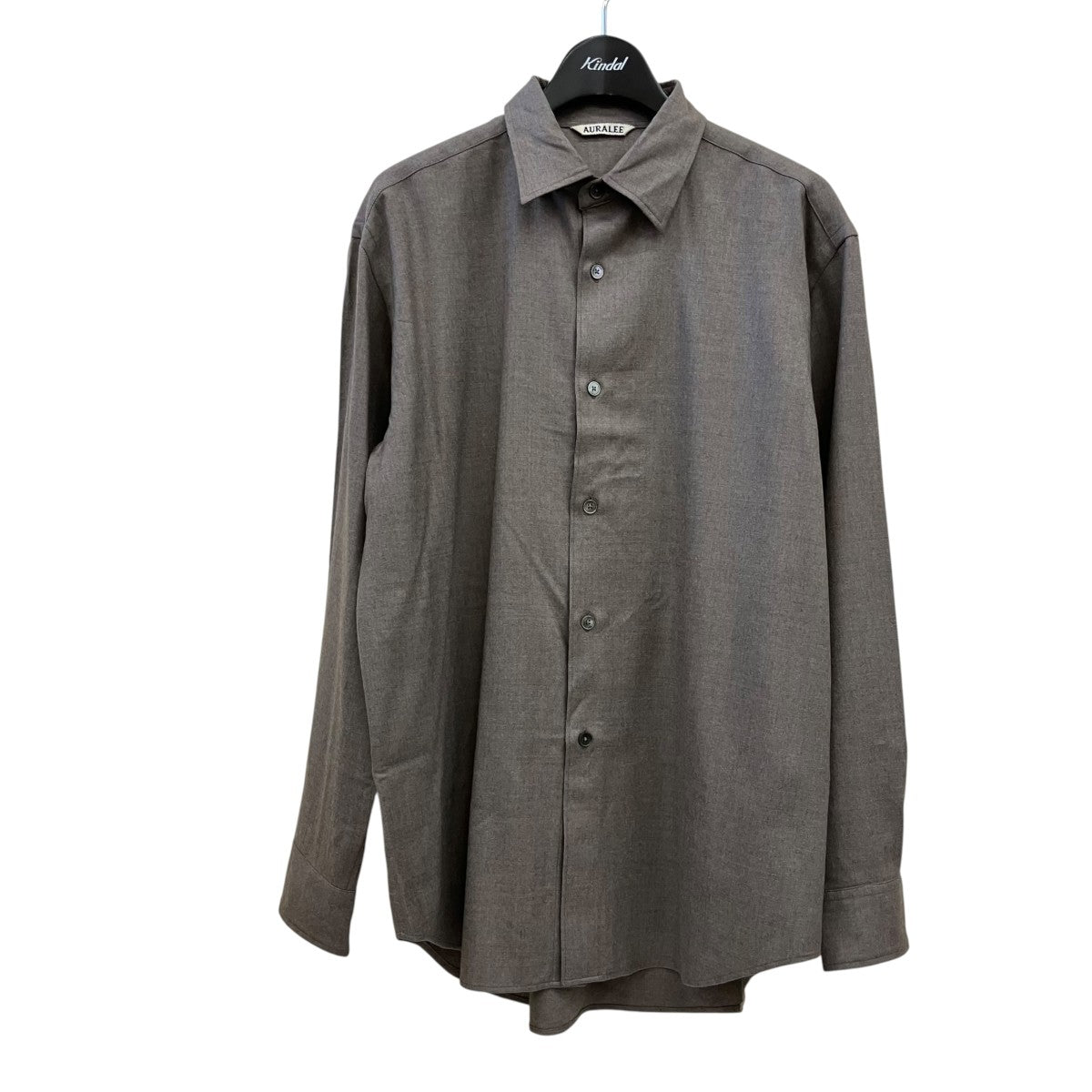SUPER LIGHT WOOL SHIRTレギュラーカラーシャツA25AS04OS