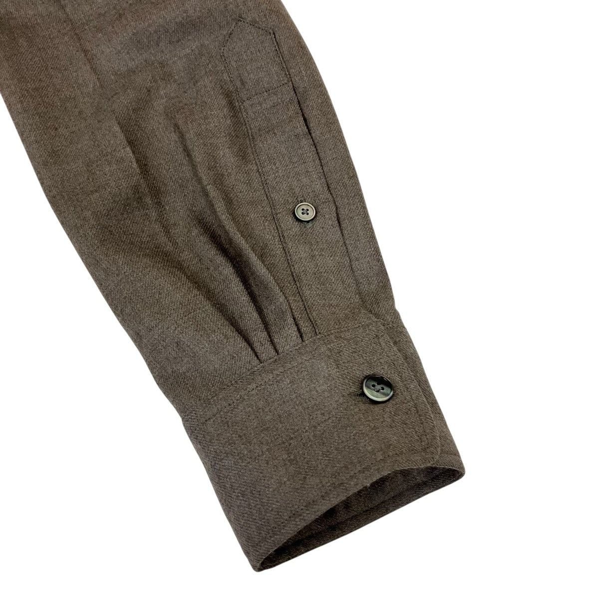 SUPER LIGHT WOOL SHIRTレギュラーカラーシャツA25AS04OS