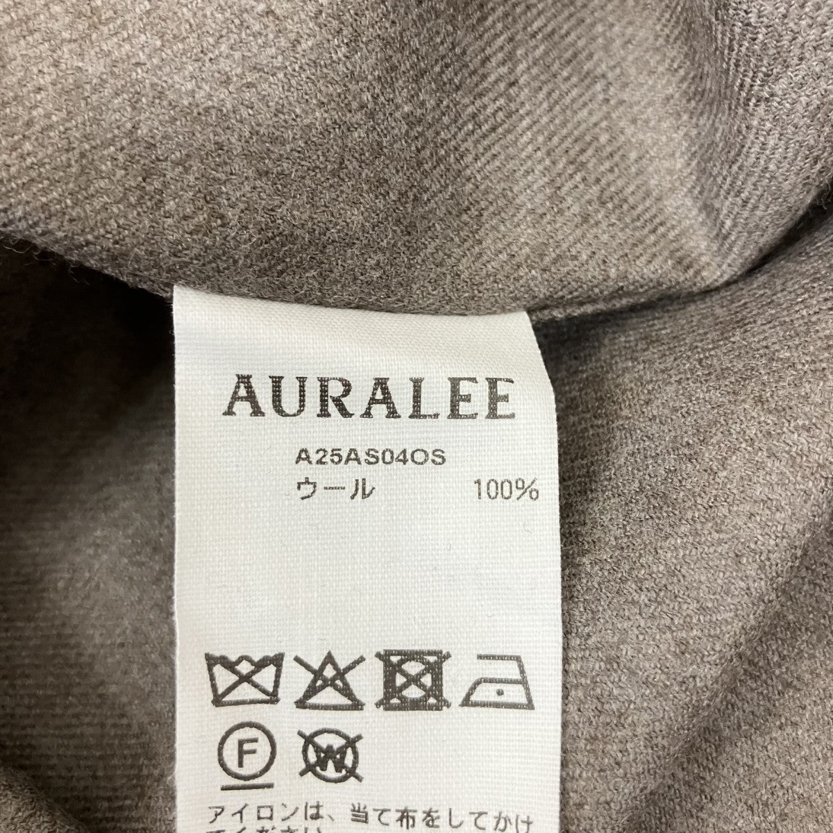 SUPER LIGHT WOOL SHIRTレギュラーカラーシャツA25AS04OS