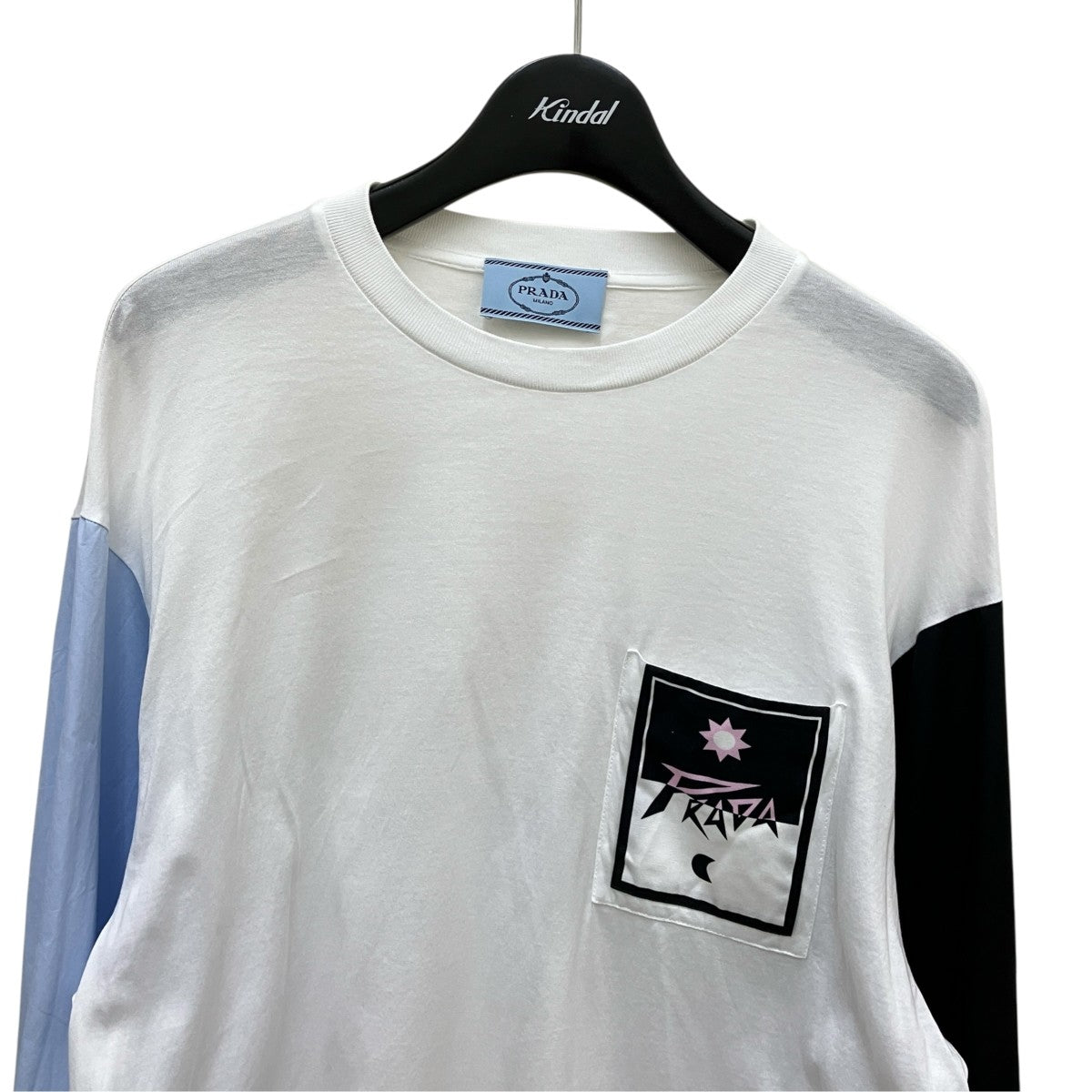 PRADA 切替カットソー 古着・中古-2枚目のアイテム画像