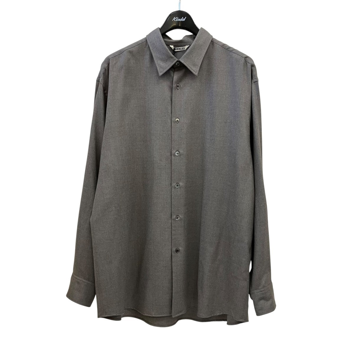 25AWSUPER LIGHT WOOL SHIRTレギュラーカラーシャツA25AS01OS