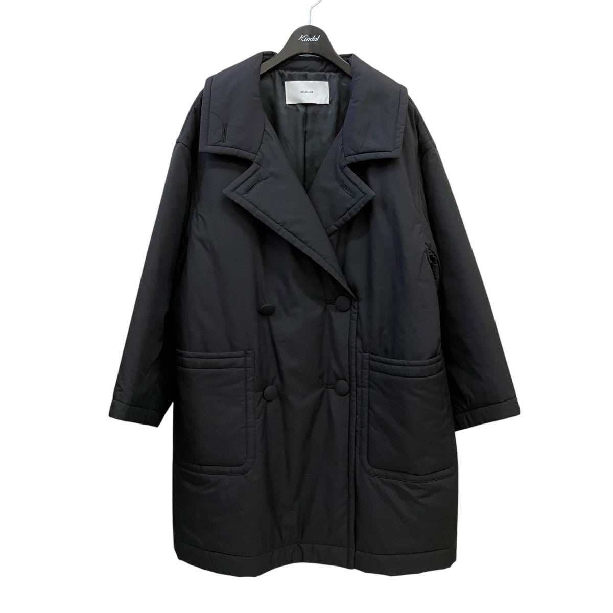 STUDIOUS 25AWPADDED BUTTON COAT中綿コート125655007 古着・中古-1枚目のアイテム画像