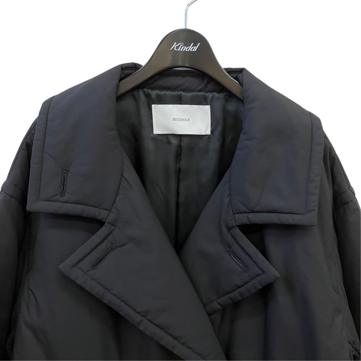 STUDIOUS 25AWPADDED BUTTON COAT中綿コート125655007 古着・中古-2枚目のアイテム画像