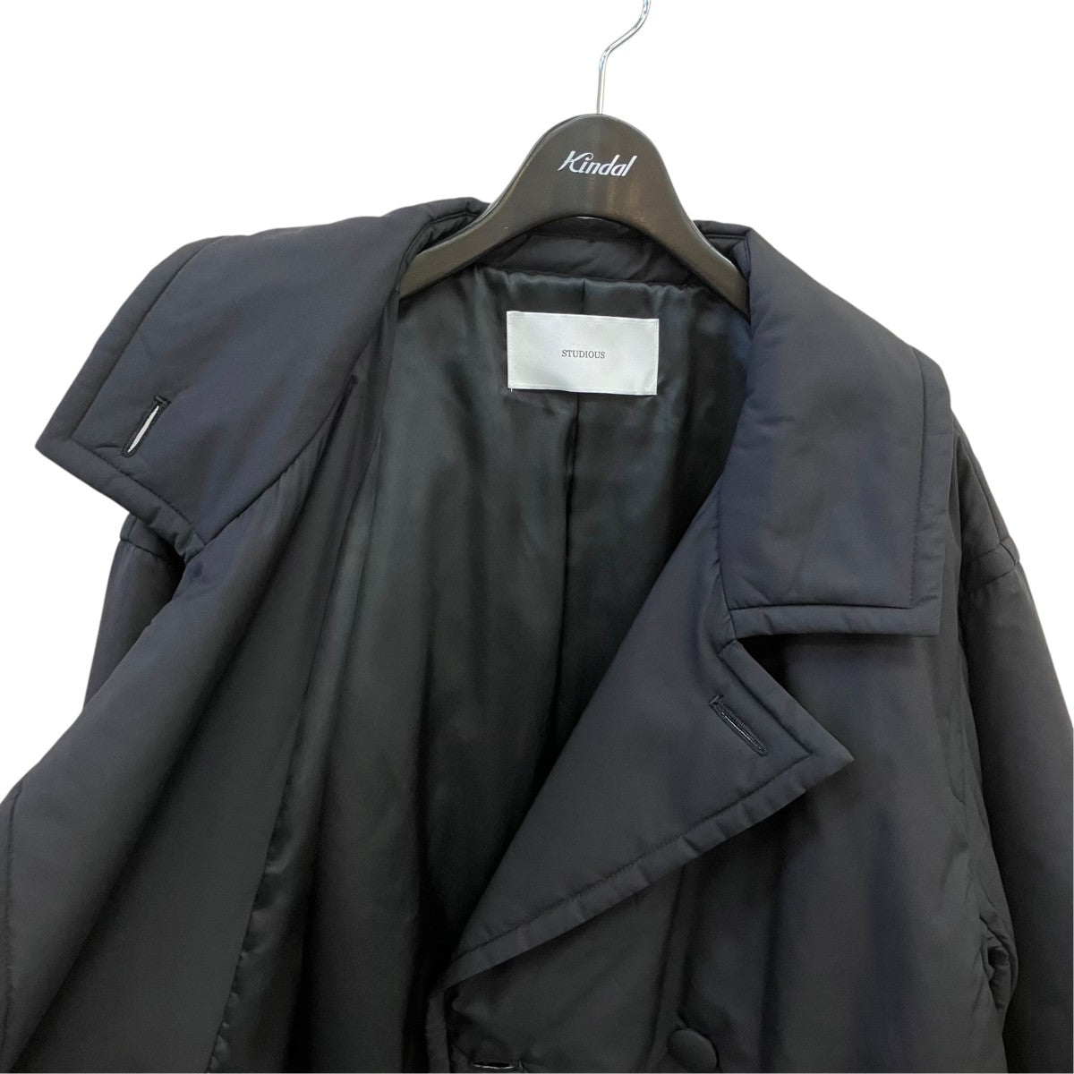 STUDIOUS 25AWPADDED BUTTON COAT中綿コート125655007 古着・中古-3枚目のアイテム画像