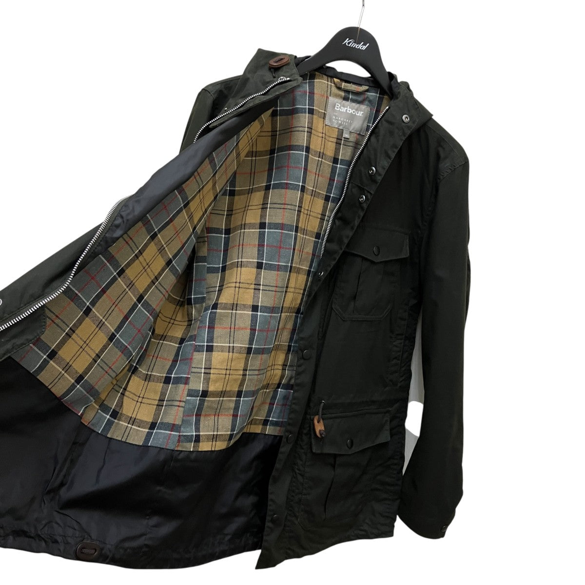 Barbour×MARGARET HOWELL オイルドジャケット579-5225001 古着・中古-4枚目のアイテム画像