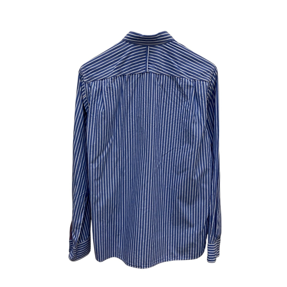 COMME des GARCONS HOMME ストライプ長袖シャツHQ-B022 古着・中古-2枚目のアイテム画像