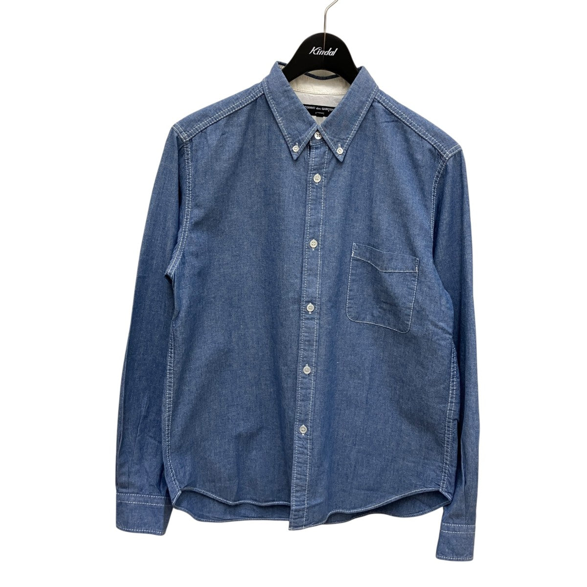 COMME des GARCONS HOMME シャンブレーシャツHG-B027 古着・中古-1枚目のアイテム画像