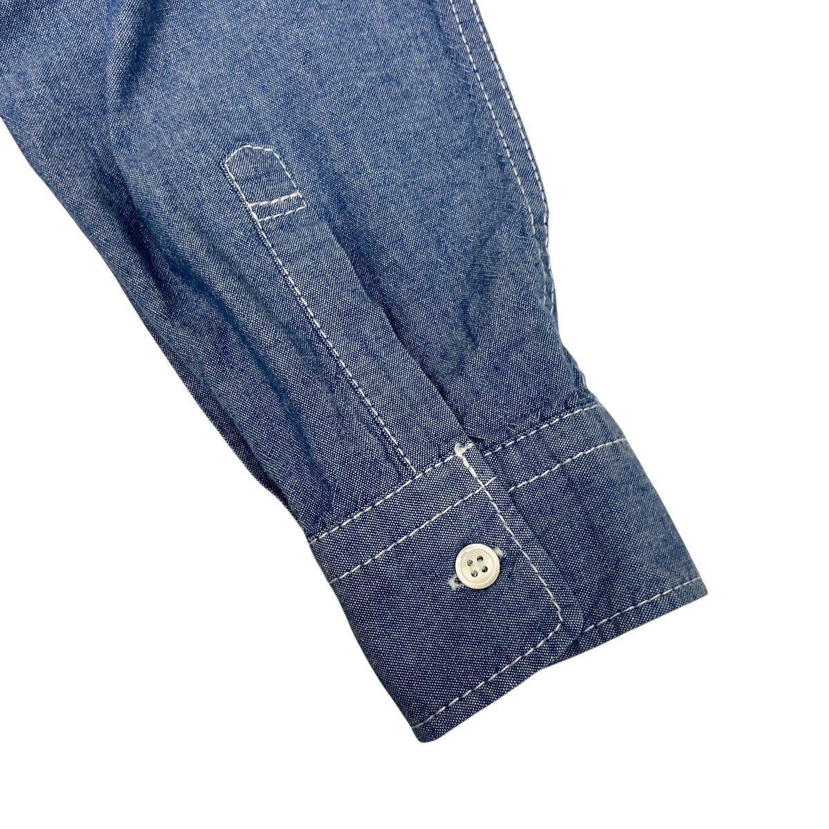 COMME des GARCONS HOMME シャンブレーシャツHG-B027 古着・中古-4枚目のアイテム画像