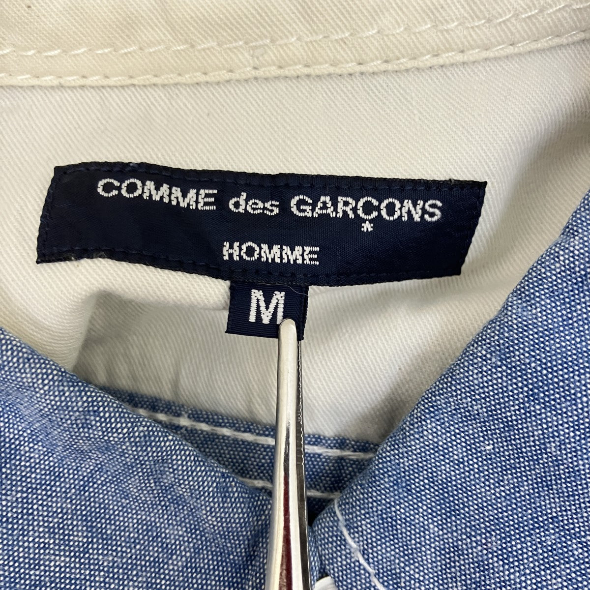 COMME des GARCONS HOMME シャンブレーシャツHG-B027 古着・中古-5枚目のアイテム画像