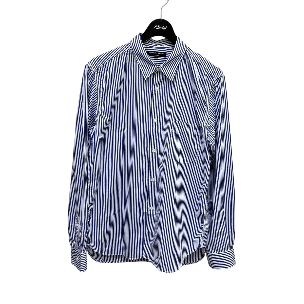 COMME des GARCONS HOMME ストライプ長袖シャツHI-B039 古着・中古-1枚目のアイテム画像