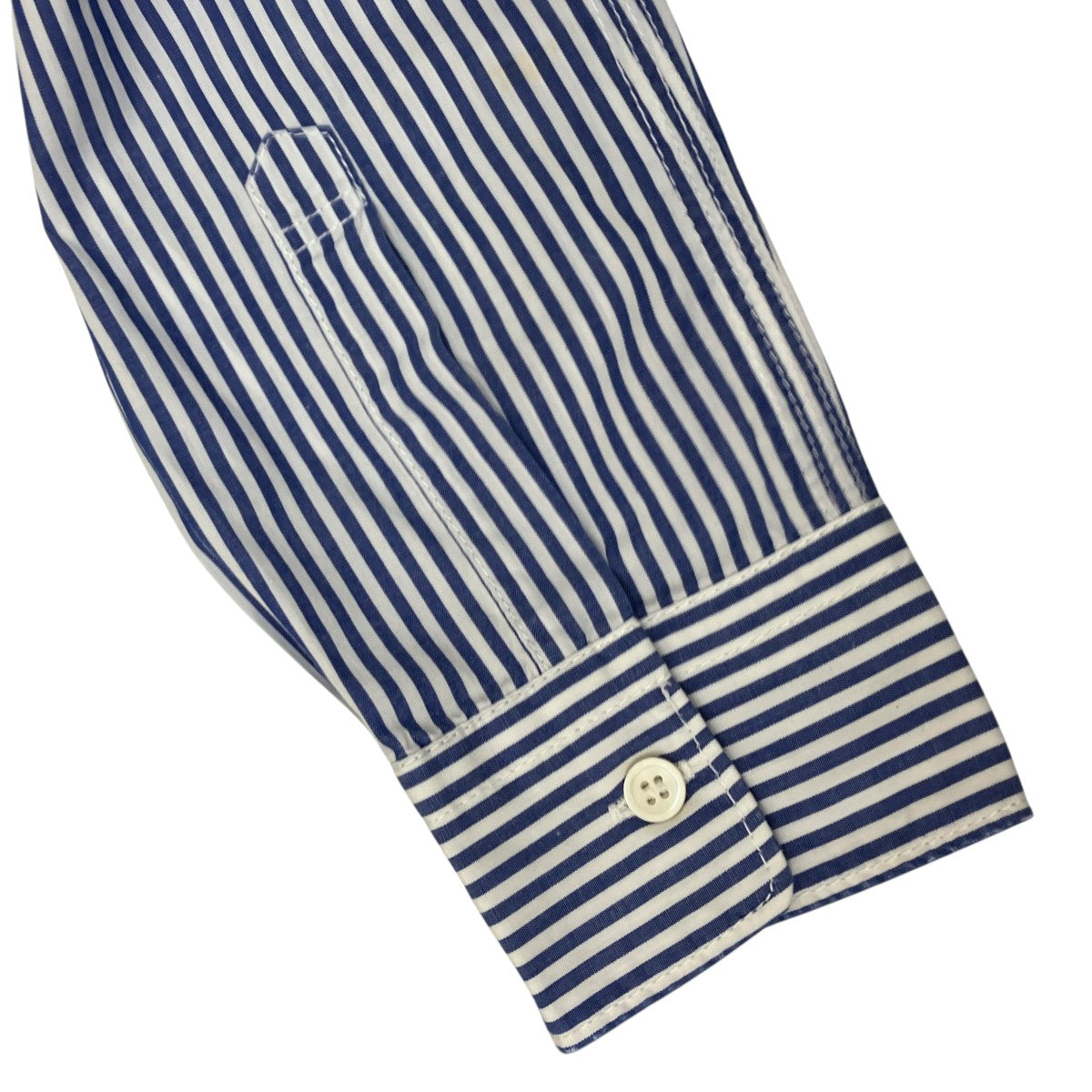 COMME des GARCONS HOMME ストライプ長袖シャツHI-B039 古着・中古-4枚目のアイテム画像