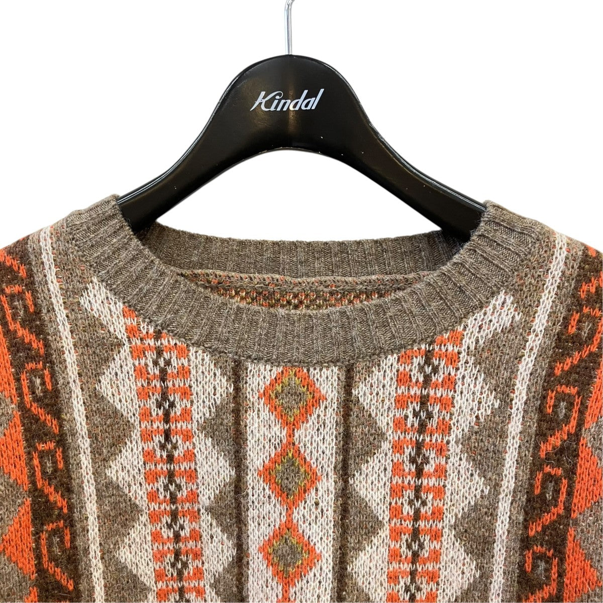 south2 west8 クルーネックニットRW677 古着・中古-2枚目のアイテム画像