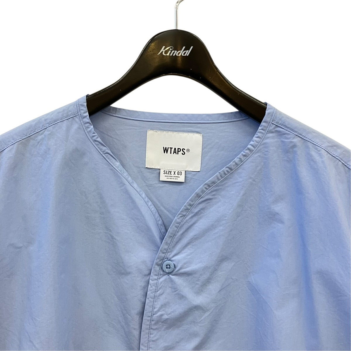 WTAPS ノーカラーシャツ252CWDT-SHM06 古着・中古-2枚目のアイテム画像