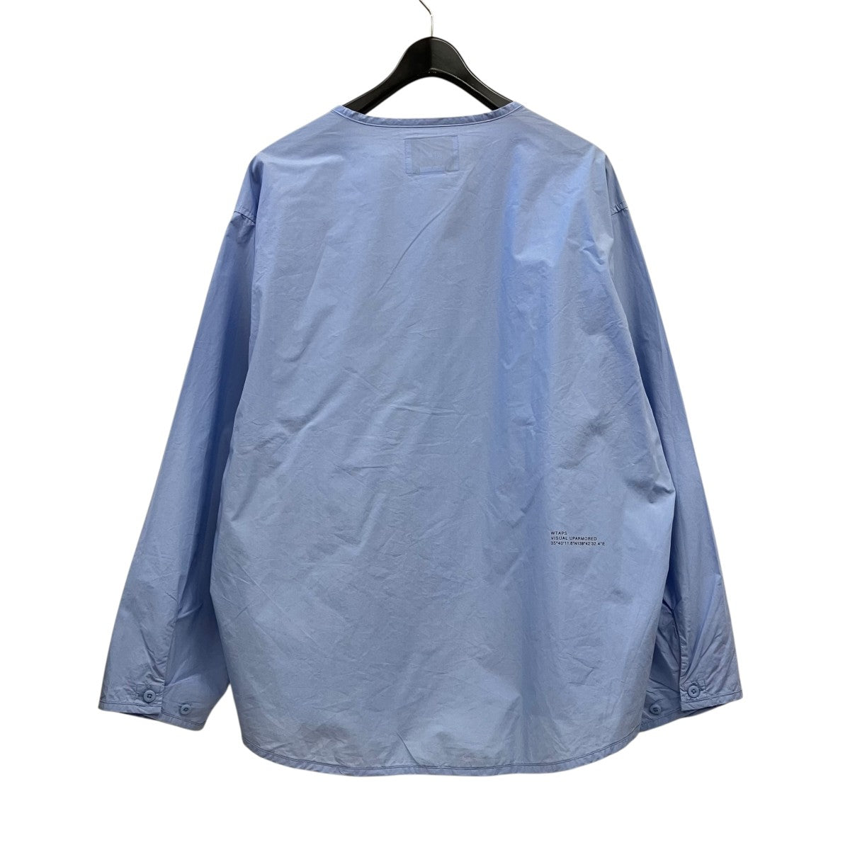 WTAPS ノーカラーシャツ252CWDT-SHM06 古着・中古-3枚目のアイテム画像