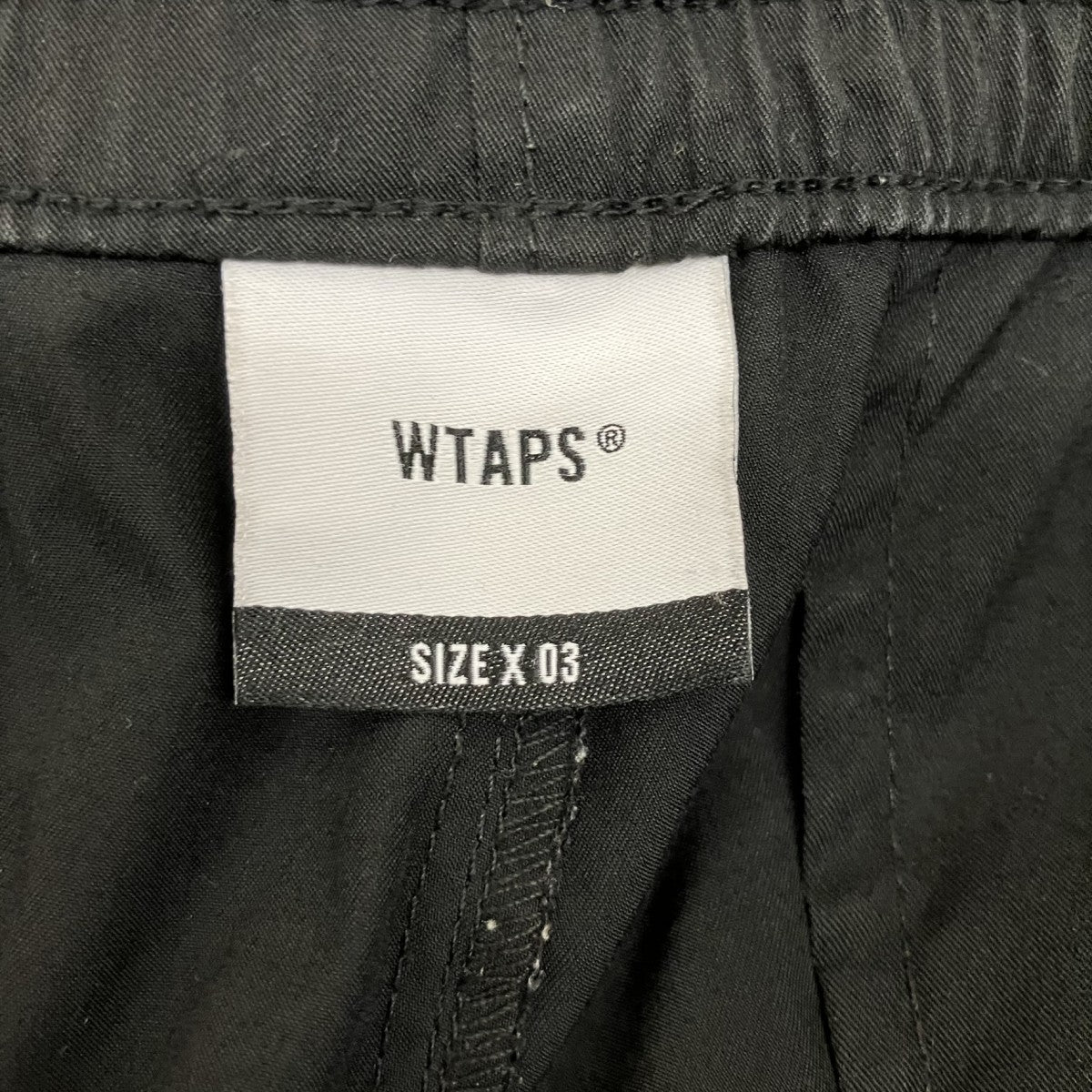WTAPS イージーパンツ202BRDT-PTM05 古着・中古-8枚目のアイテム画像