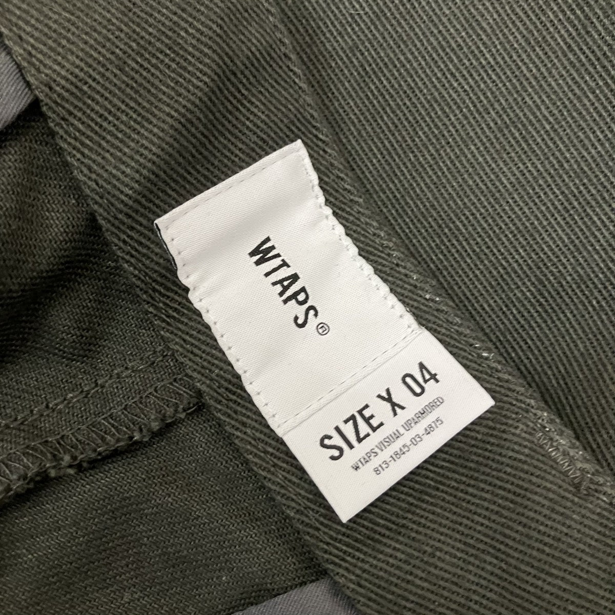 WTAPS ワイドパンツ261CWDT-PTM03 古着・中古-6枚目のアイテム画像