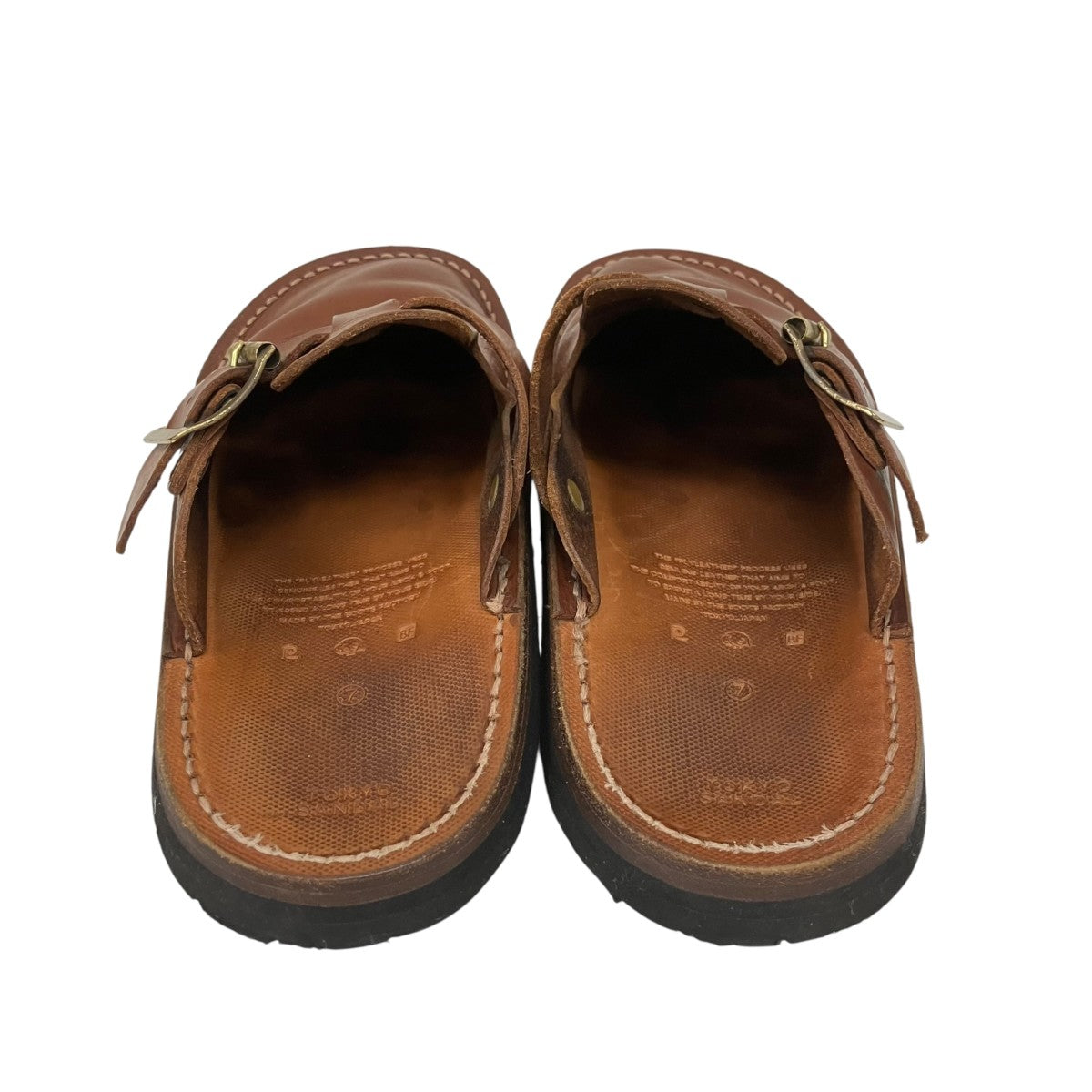 ENGINEER SLIP-ONレザースリッポン
