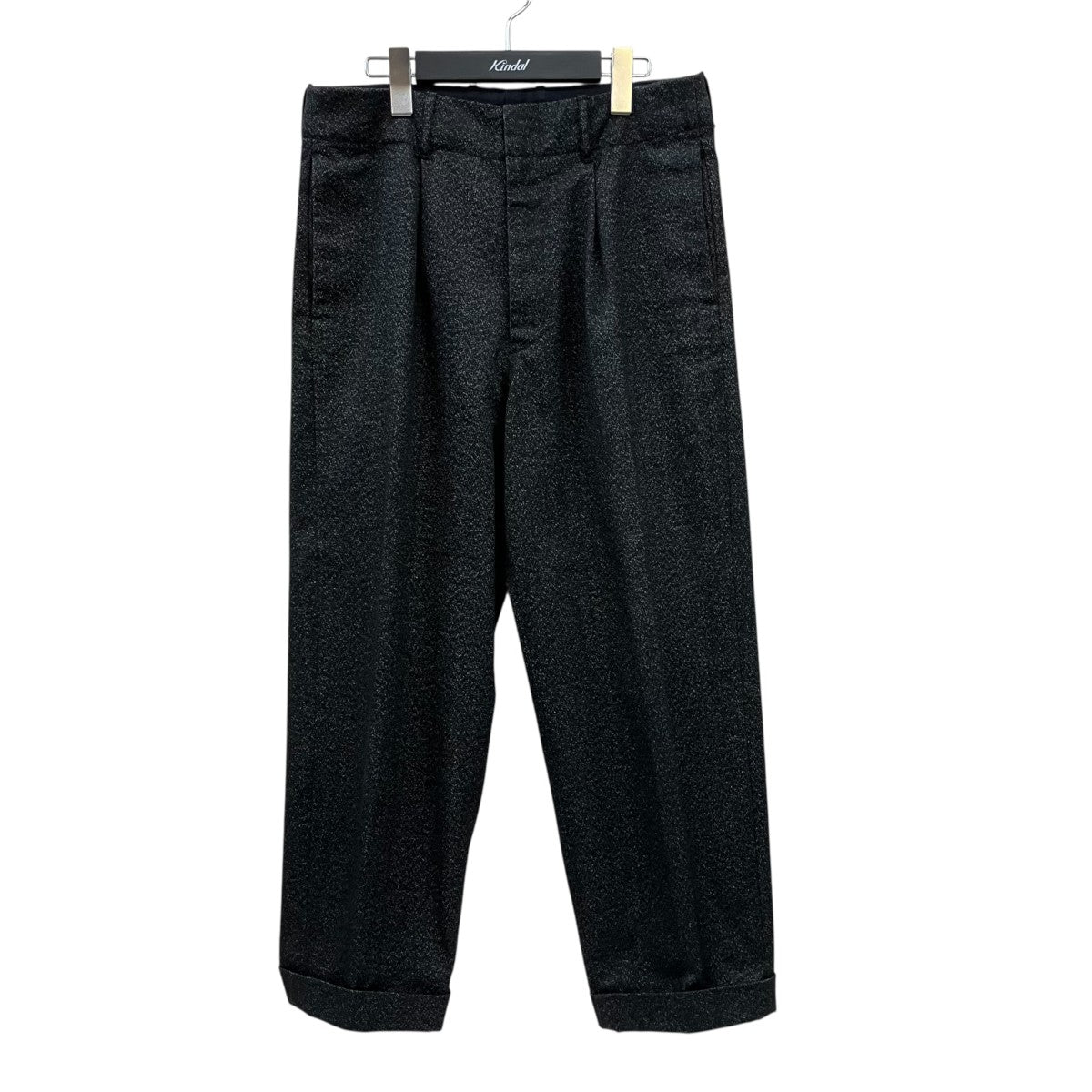 ・WASHED FINX POLYESTER CHINO TAPERED PANTSスラックスA8AP02PN