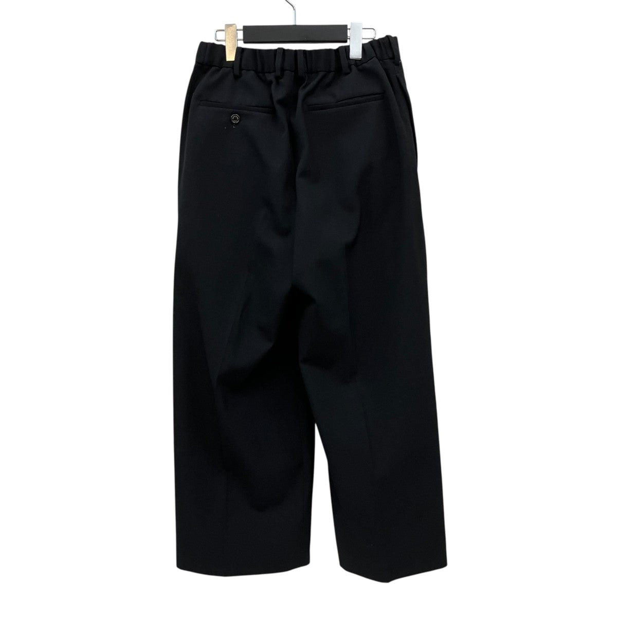 ・DOUBLE PLEATED TROUSERS ORGANIC WOOL SURVIVALCLOTHスラックスA22C-06PT01C