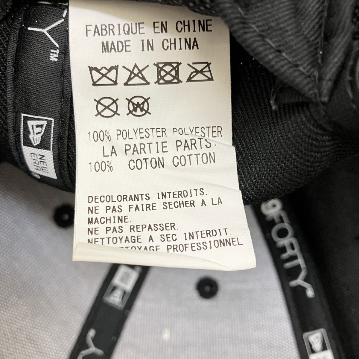 Y’s×New Era キャップ 古着・中古-5枚目のアイテム画像