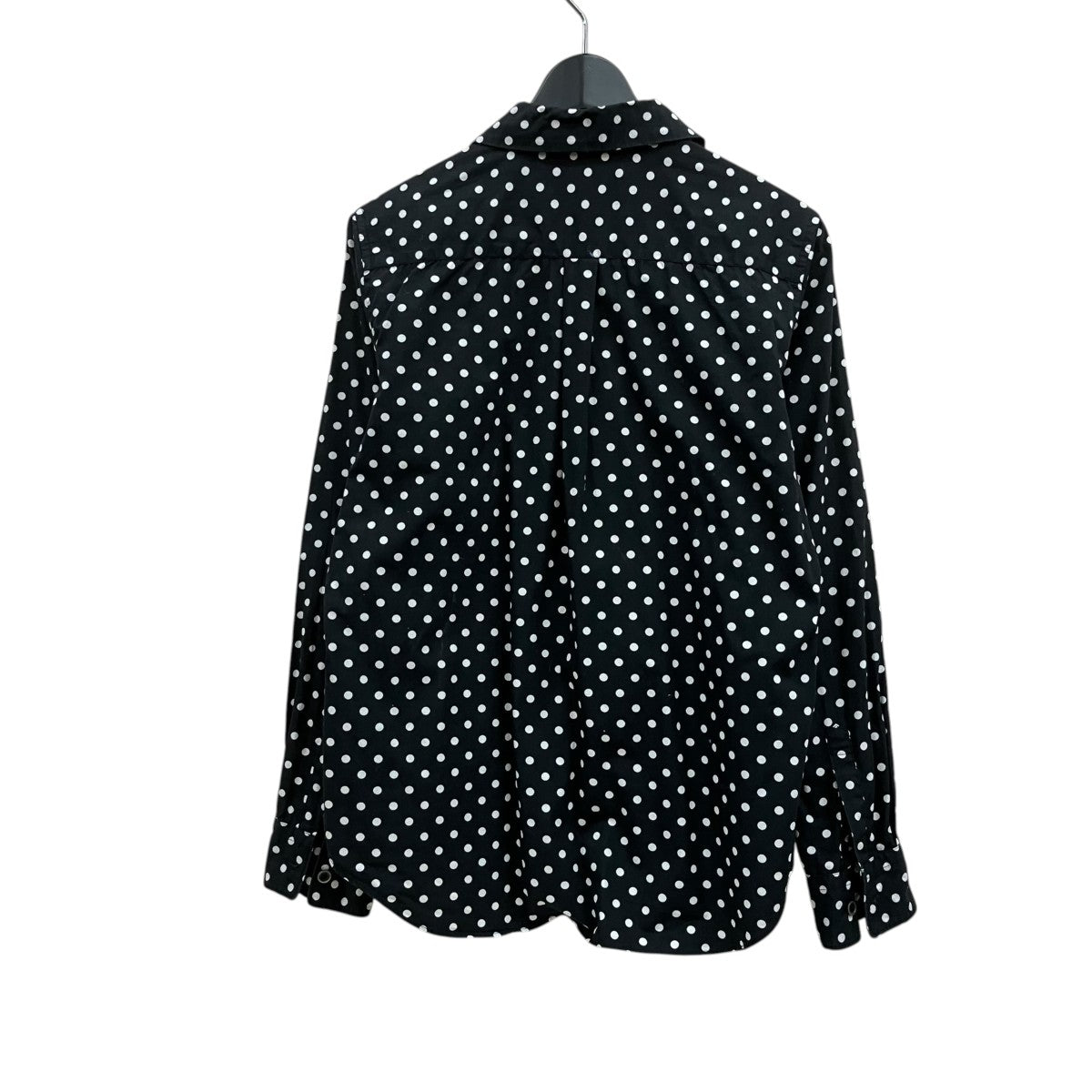 BLACK COMME des GARCONS ドットラウンドカラー長袖シャツ1C-B010 古着・中古-3枚目のアイテム画像