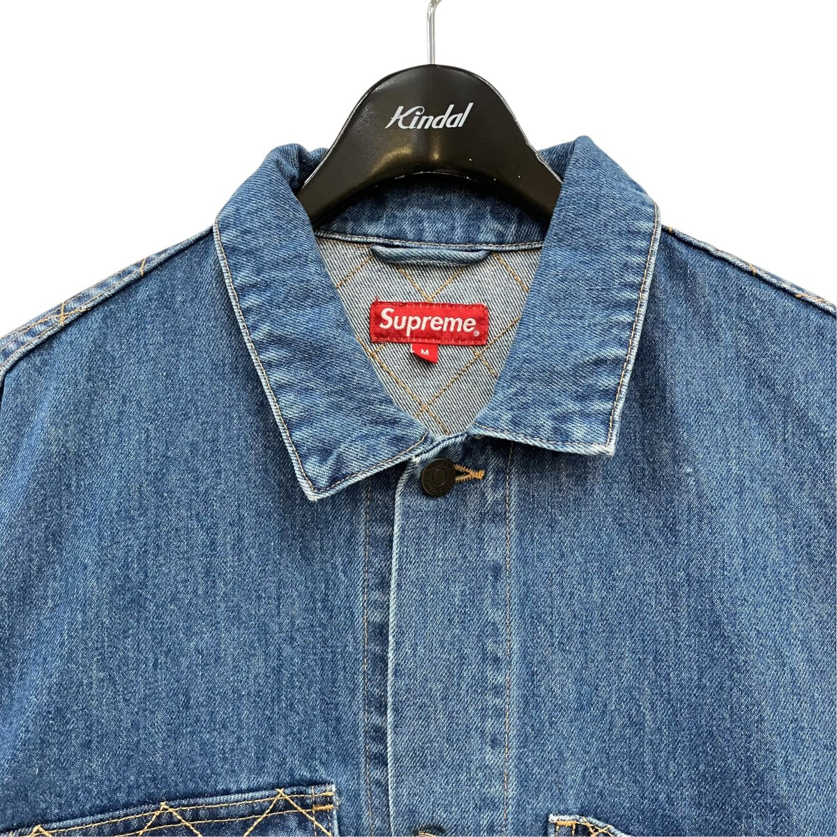 18AWDiamond stitch denim chore coatデニムジャケット