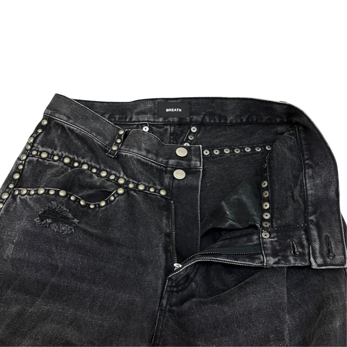 スタッズデニムパンツBR25SS-PT02