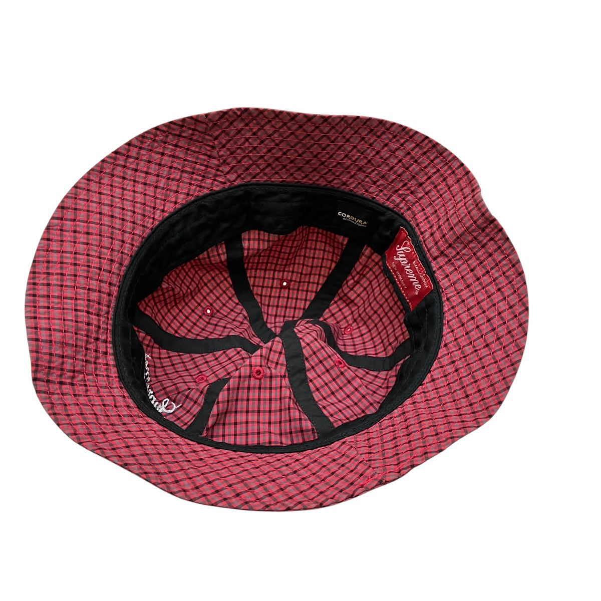 Cordura Plaid Bell Hatチェックハット