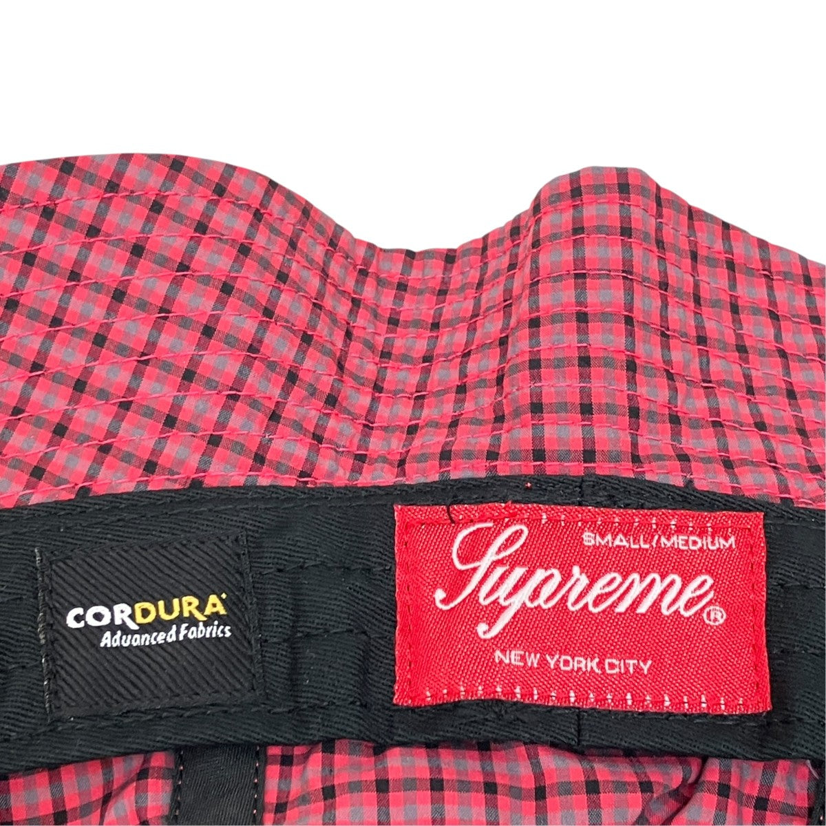 Cordura Plaid Bell Hatチェックハット
