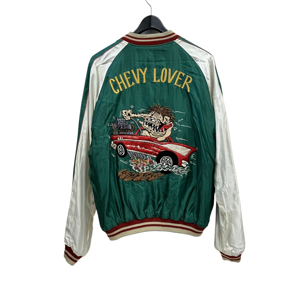 TIGER HEAD CHEVY LOVERリバーシブルスカジャンtt15052