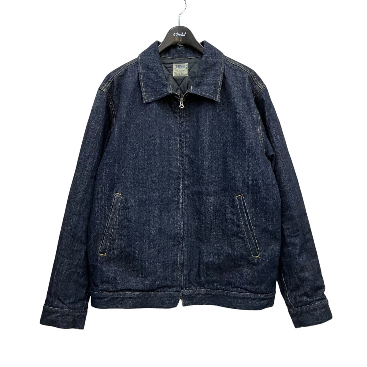 KOJIMA GENES 裏キルトデニムジャケット 古着・中古-1枚目のアイテム画像