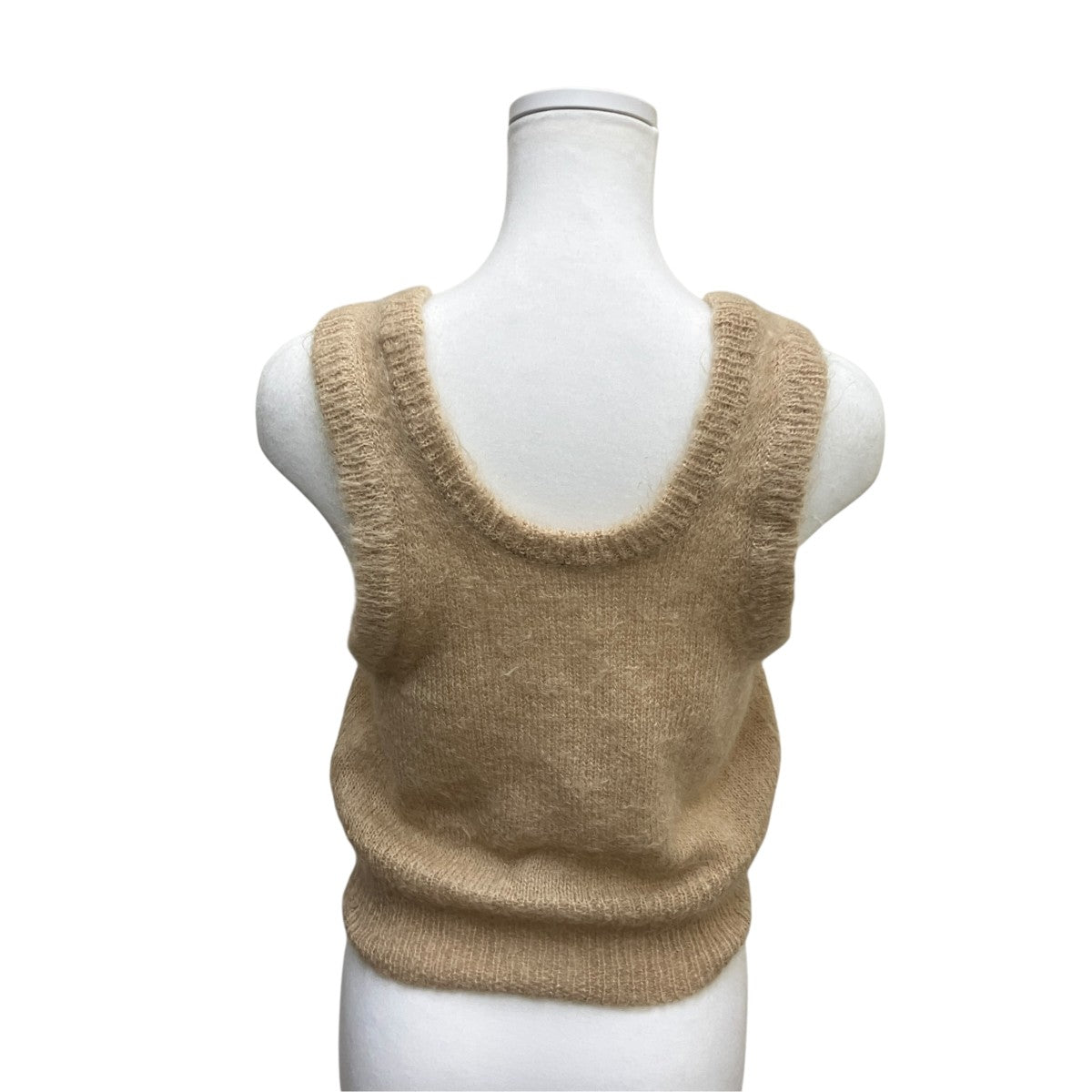 BRUSHED SUPER KID MOHAIR KNIT TANKモヘヤ混ベストA23AT07KM