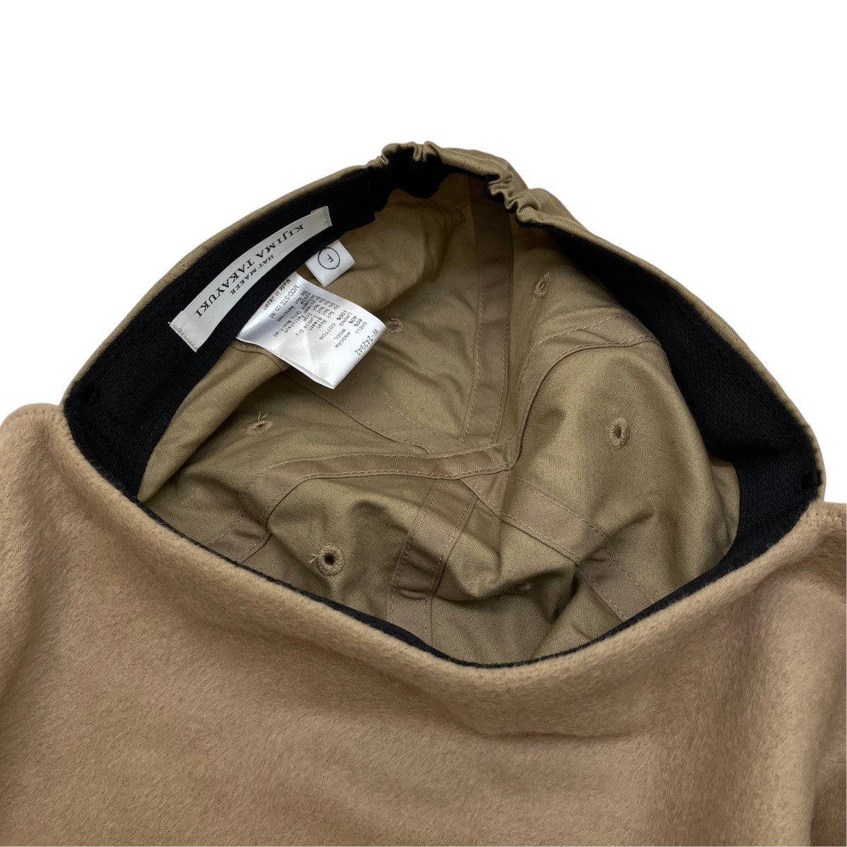 SUPER ANGORA BEAVER TURBANアンゴラ混ターバンハット ユニセックスW-242942