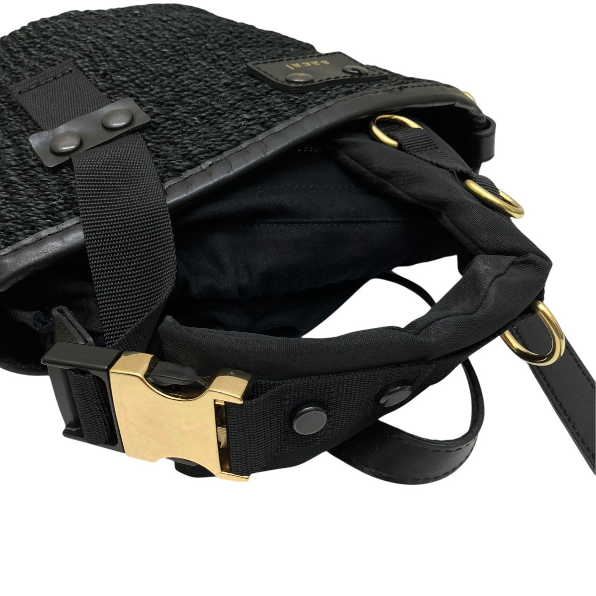 sacai Hybrid Marche Micro Bag2WAYショルダーカゴバッグ 古着・中古-7枚目のアイテム画像