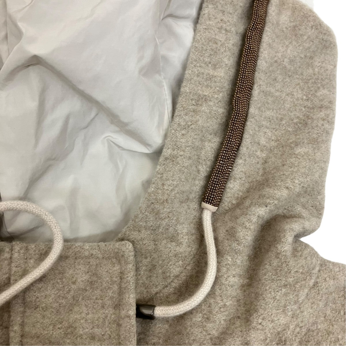 BRUNELLO CUCINELLI フード付きフィールドコート 古着・中古-6枚目のアイテム画像