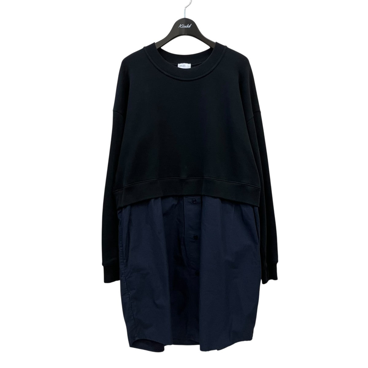 Patou シャツレイヤード風スウェット 古着・中古-1枚目のアイテム画像