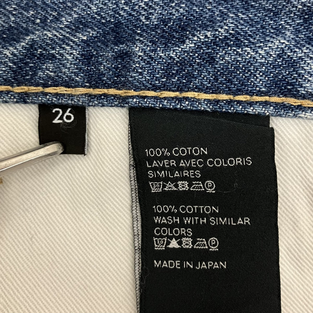 CELINE 22AWWesley JeansデニムパンツM RE 020 N850 034S 08ZM 古着・中古-6枚目のアイテム画像