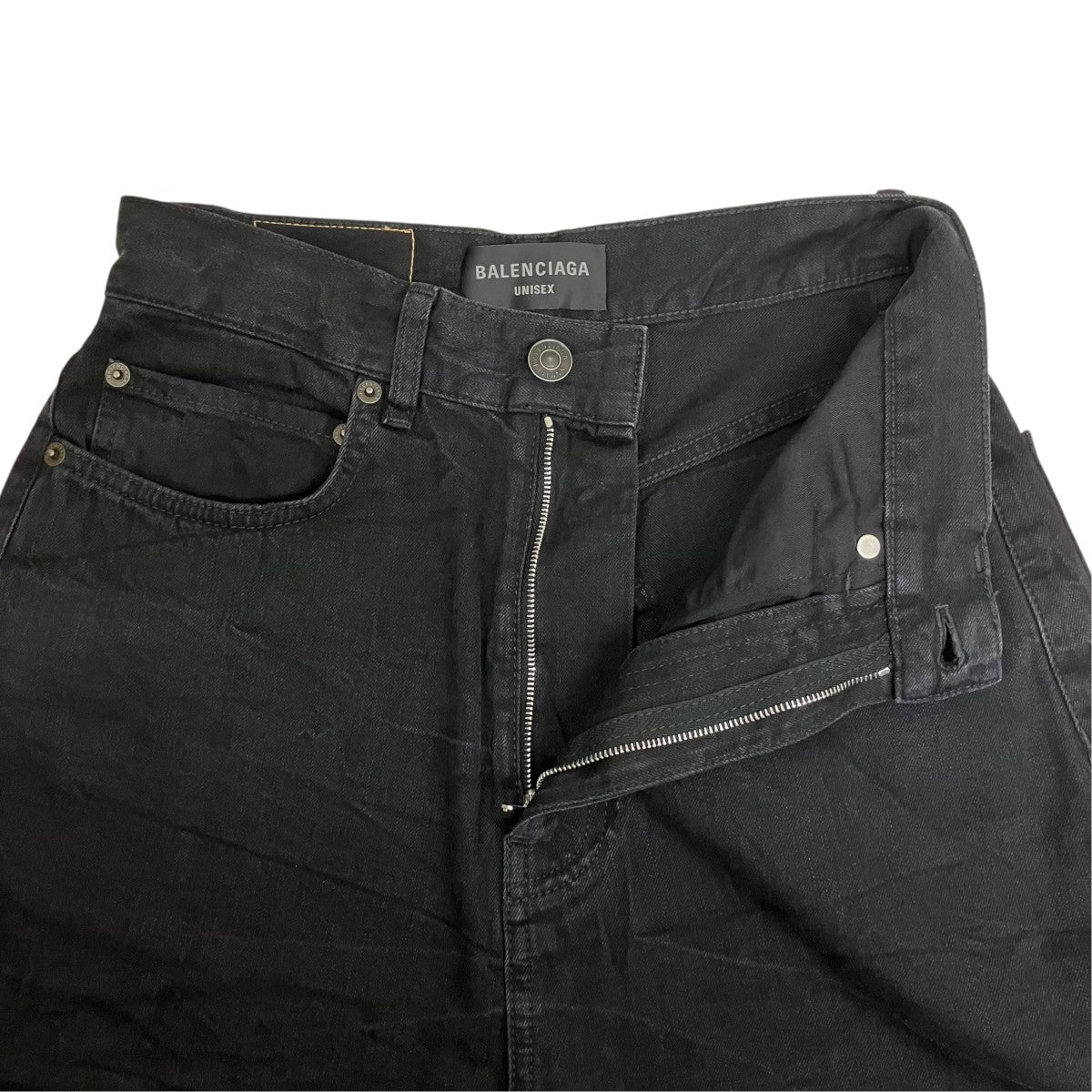BALENCIAGA(バレンシアガ) 24AWWomen's Baggy Jeans in Blackバギー