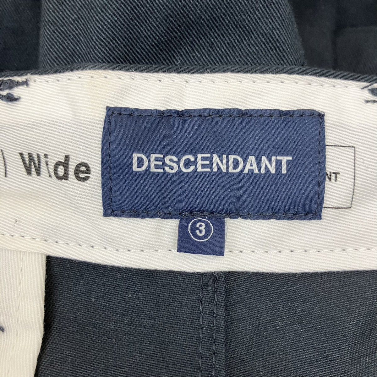コットンパンツSF TWILL WIDE TROUSERS