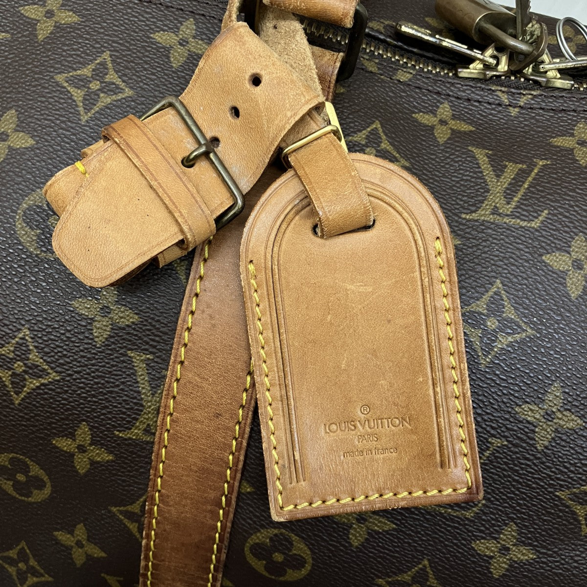 LOUIS VUITTON キーポル55モノグラムボストンバッグM41424 古着・中古-5枚目のアイテム画像