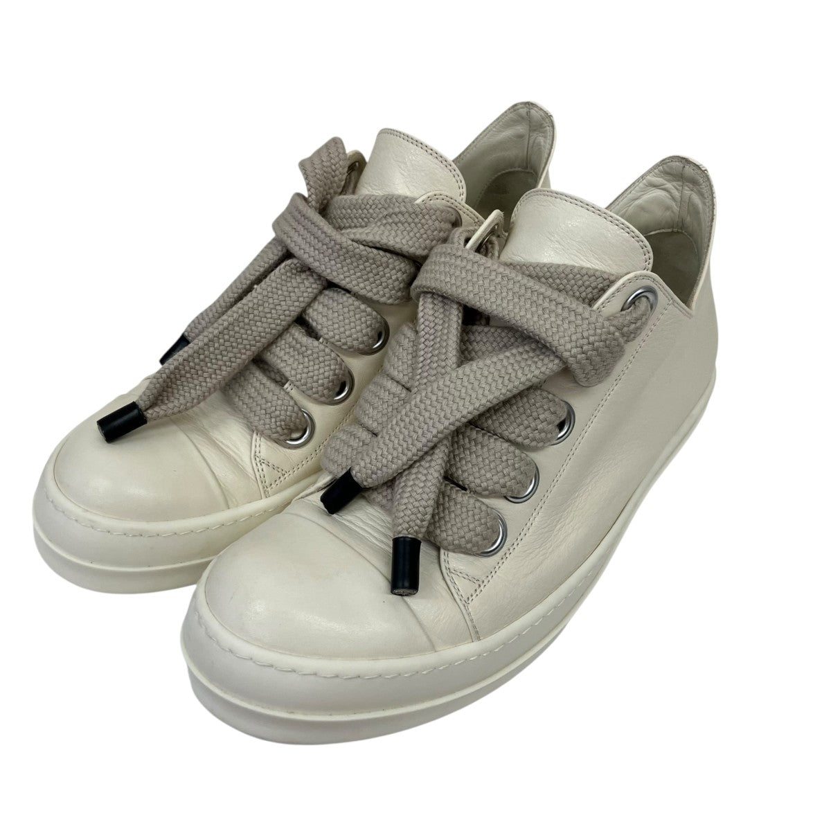 RICK OWENS JUMBOLACE LOWローカットスニーカーRU02F4893 LCOW2 古着・中古-1枚目のアイテム画像