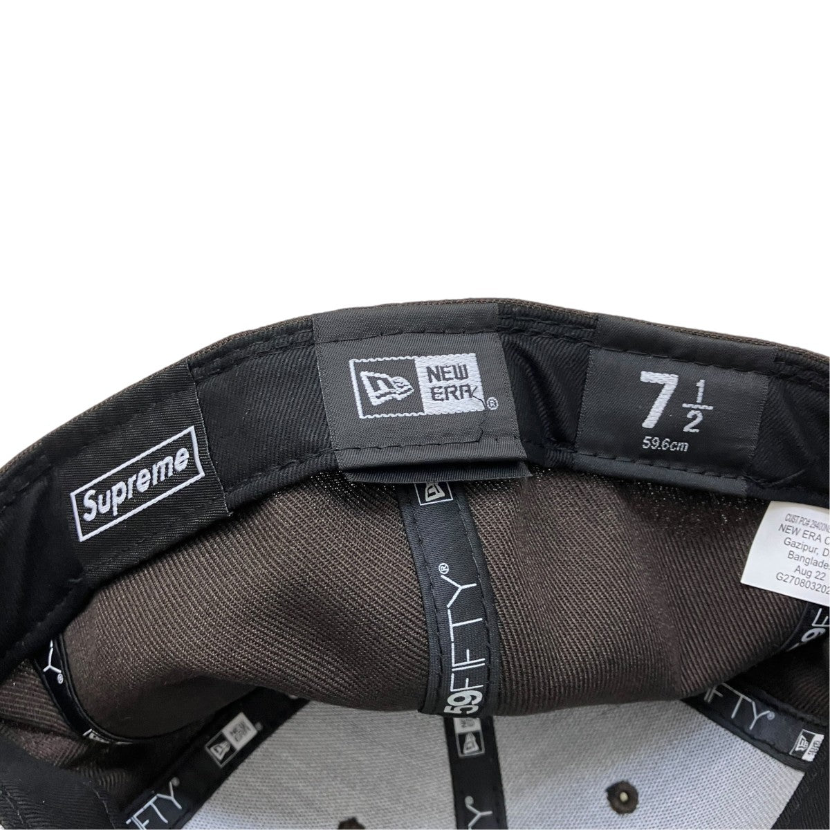 Supreme×New Era キャップ 古着・中古-5枚目のアイテム画像