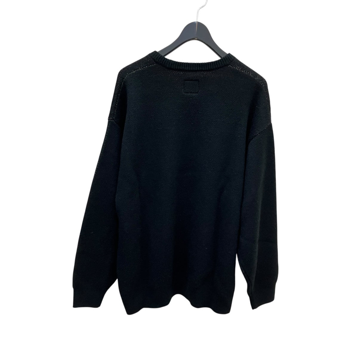 22FW x Dickies Sweater  Blackフロントロゴニット