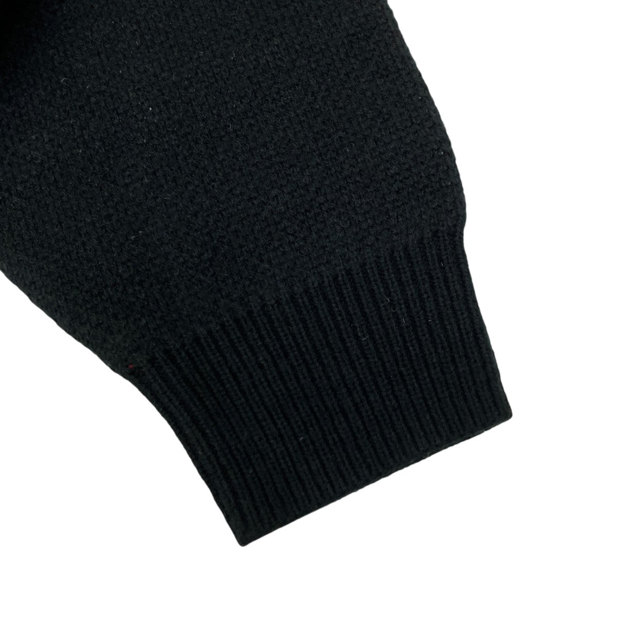 22FW x Dickies Sweater  Blackフロントロゴニット