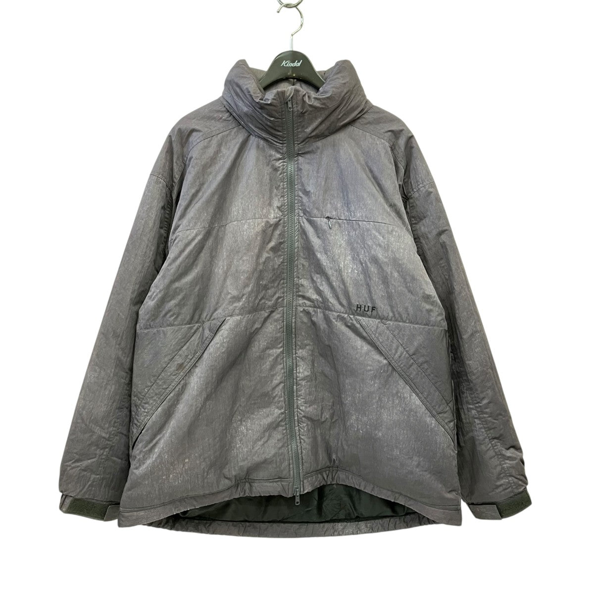 HUF STANDARD PUFFER JACKET 3中綿ジャケット 古着・中古-1枚目のアイテム画像