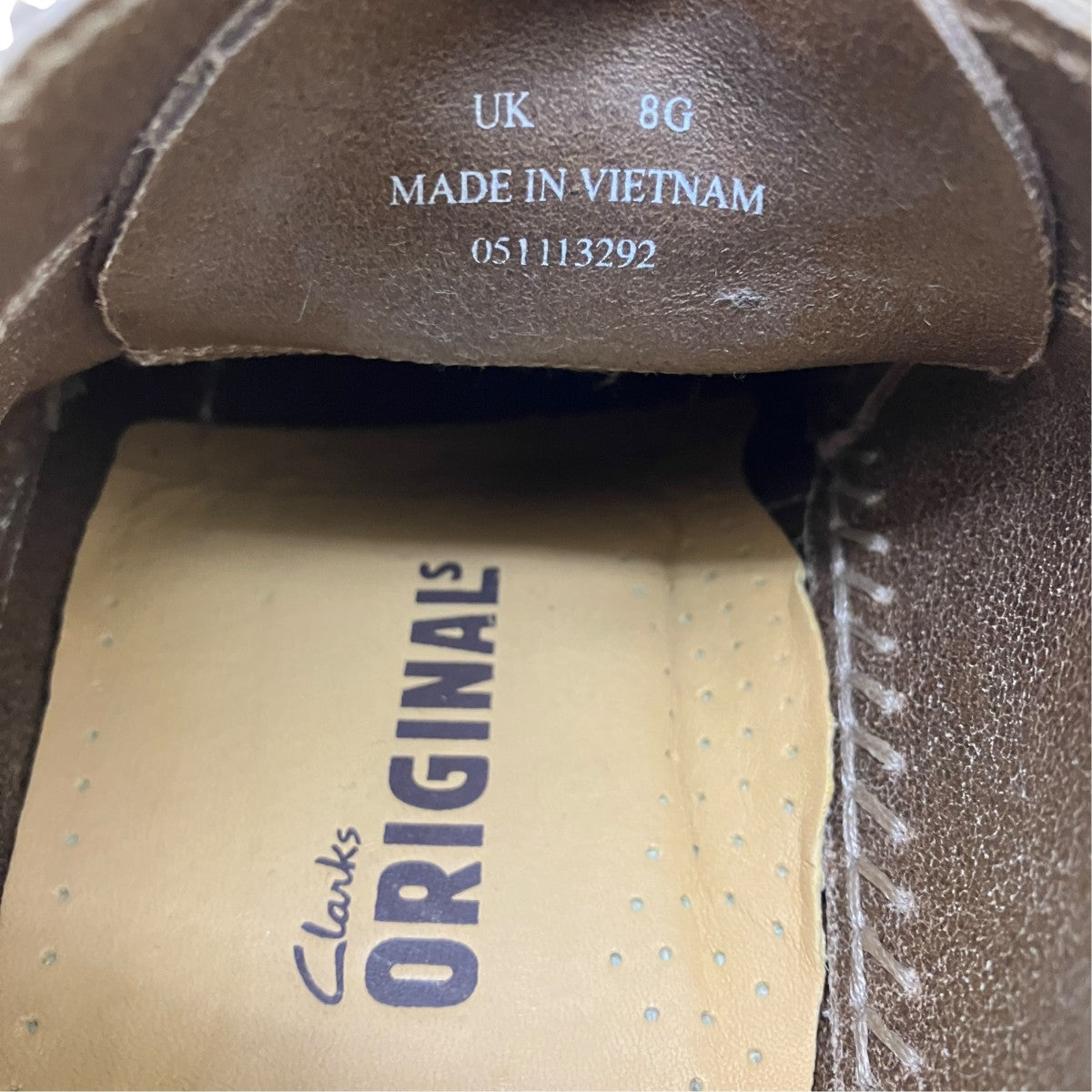 CLARKS Ｗeaverレザーシューズ051113292 古着・中古-7枚目のアイテム画像