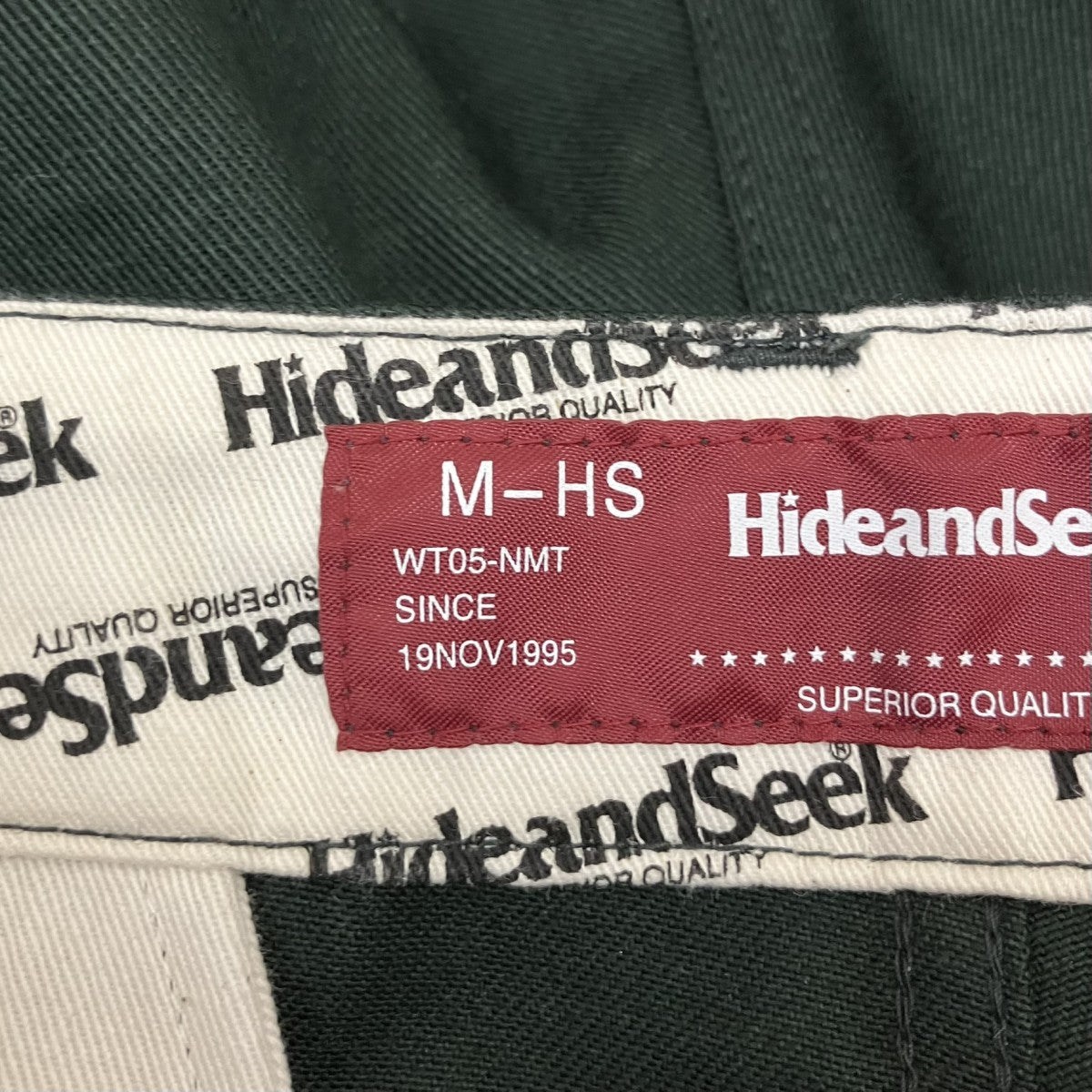 HIDE AND SEEK ストレートパンツHP-080925 古着・中古-6枚目のアイテム画像