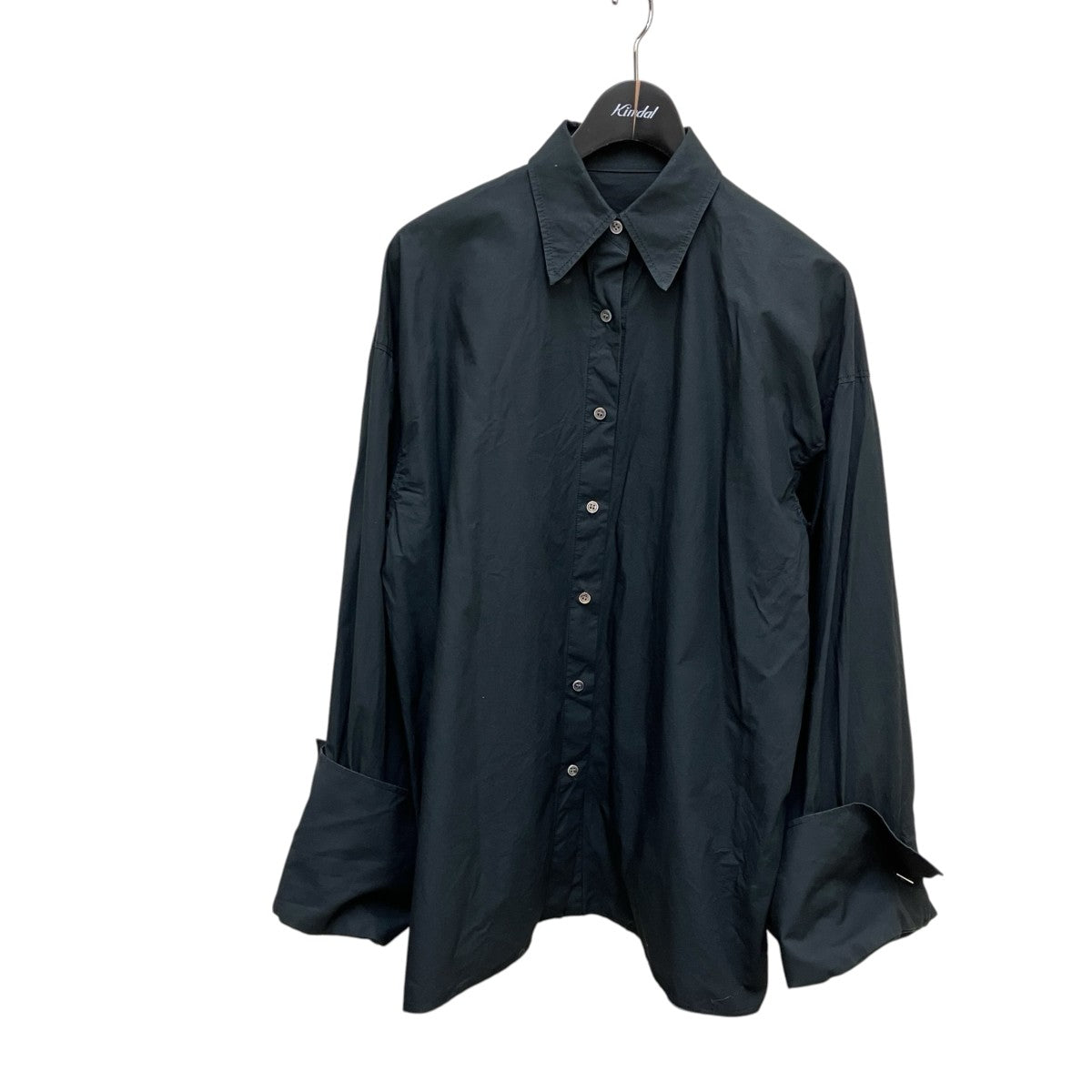 CITYSHOP ビッグダブルカフス長袖シャツ23-050-042-2060-3-0 古着・中古-1枚目のアイテム画像