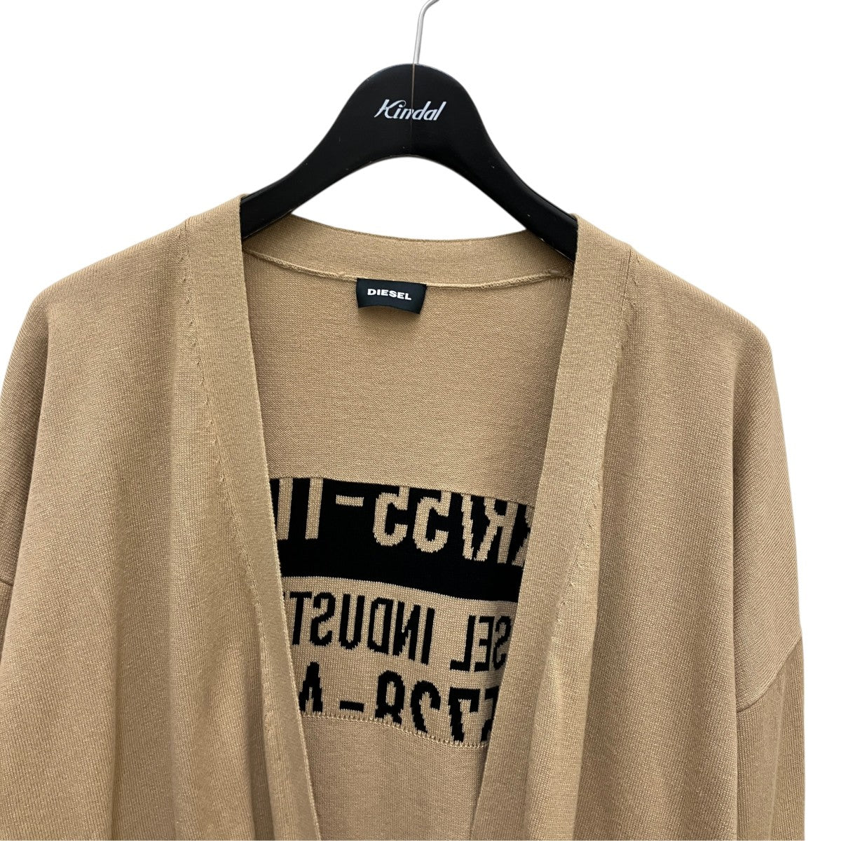 DIESEL バックロゴカーディガン 古着・中古-3枚目のアイテム画像