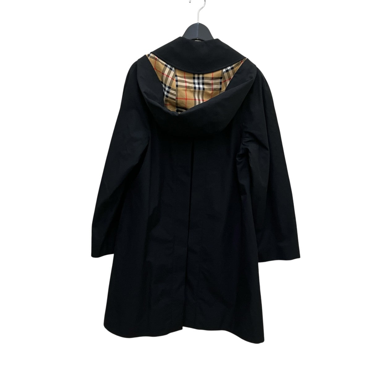 BURBERRY LONDON 裏地ノバチェックフーテッドコート8018746 古着・中古-3枚目のアイテム画像